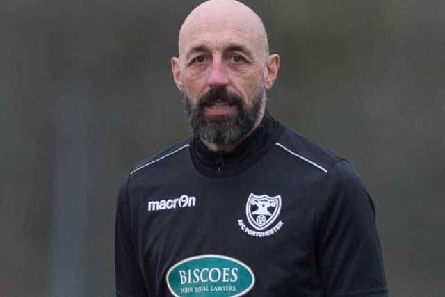 AFC Portchester joint-boss Mick Catlin. Picture: Keith Woodland