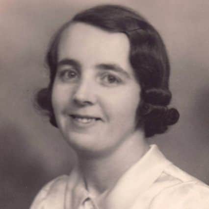 Violet Pidgeon as a young woman