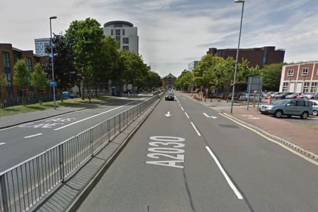 Winston Churchill Avenue. Credit: Google Street View