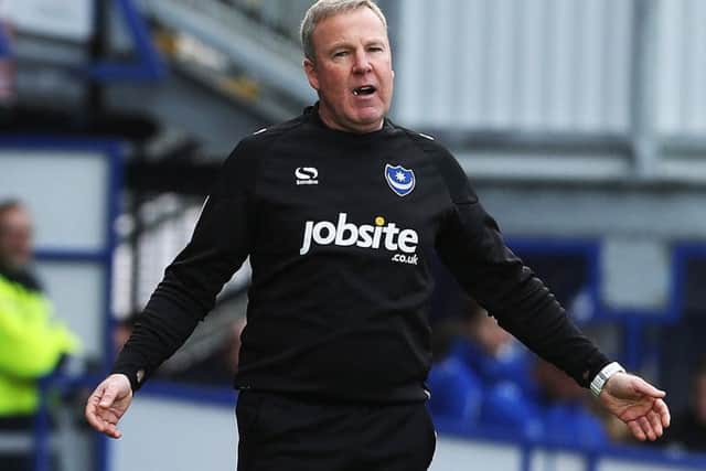 Pompey boss Kenny Jackett