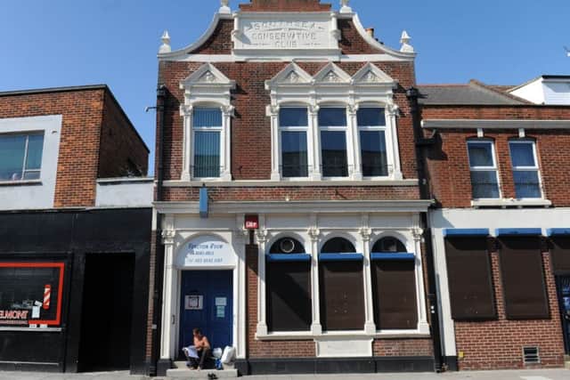 The former Conservative club in Albert Road which was at the centre of the strip club bid