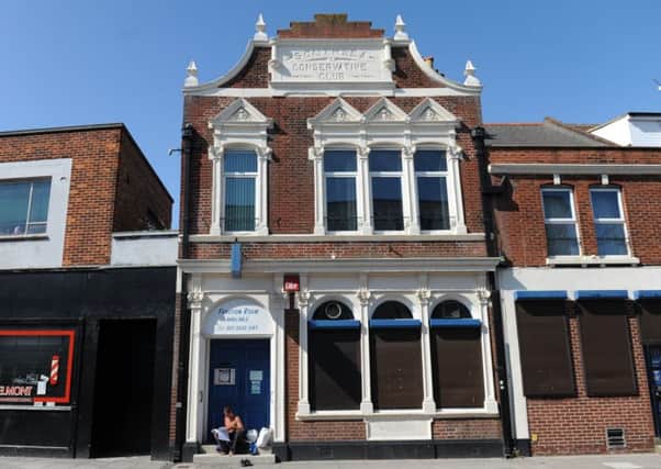 The former Conservative club in Albert Road which was at the centre of the strip club bid