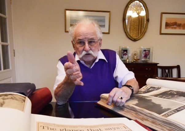Geoff White at home in Denmead. Picture: Bob Aylott