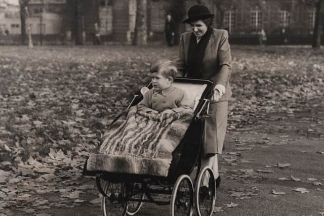 Geoff White photographs Prince Charles in 1951. Picture: Bob Aylott