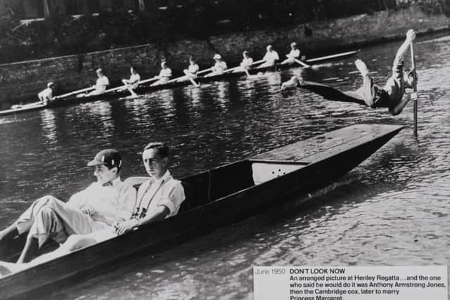 Geoff White photographs the Henley Regatta in 1950. Picture: Bob Aylott