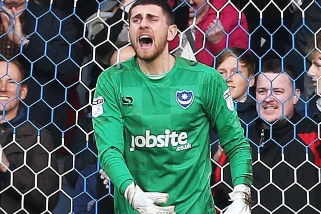 Keeper Luke McGee conceded three in Saturdays defeat to Gillingham