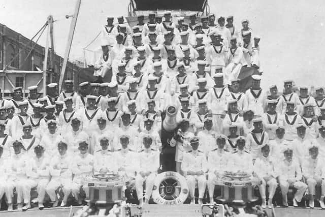 The men of HMS Hunter