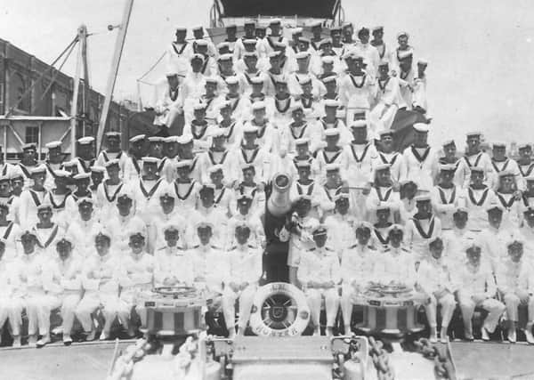 The men of HMS Hunter