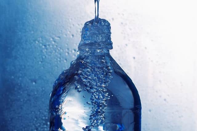 Microplastics were found in samples of bottled water