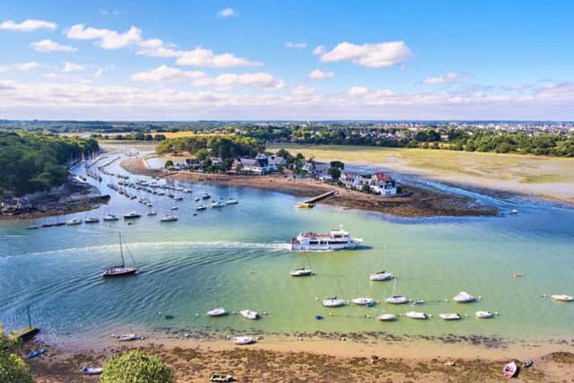 The Golfe du Morbihan.