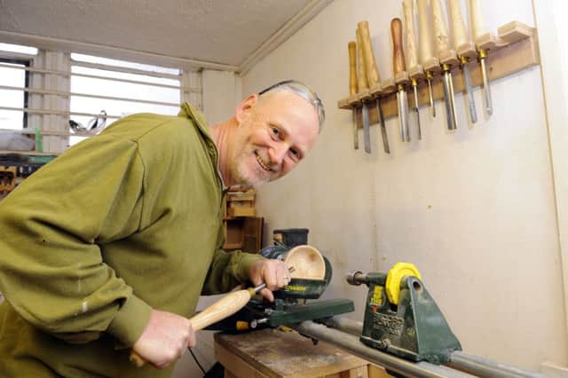 DJ 'Oscar' Whild, 56,  was the 99th Captain of HMS Victory, he is now adapting to his new life in retirement with the help of 

Portsmouth Men's Shed Picture by:  Malcolm Wells (180219-6800)