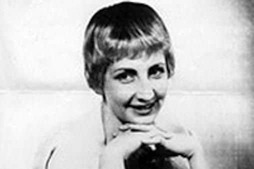 Jean Morley, nee Glenister, as she looked in her Evening News days.