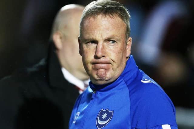 Pompey boss Kenny Jackett