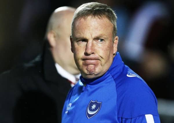 Pompey boss Kenny Jackett