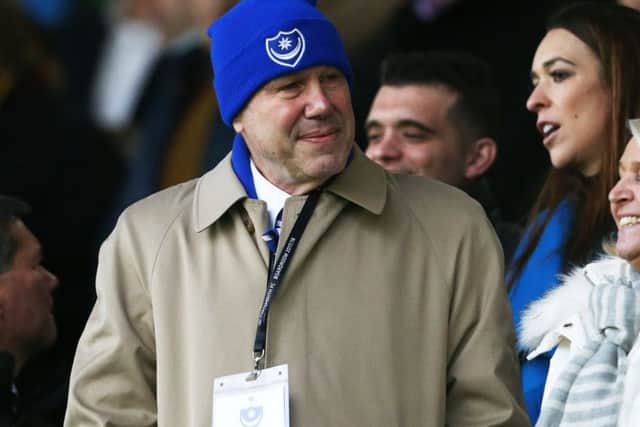 Pompey chairman Michael Eisner