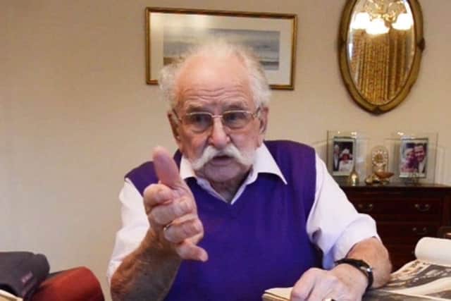 Geoff White at home in Denmead. Picture: Bob Aylott