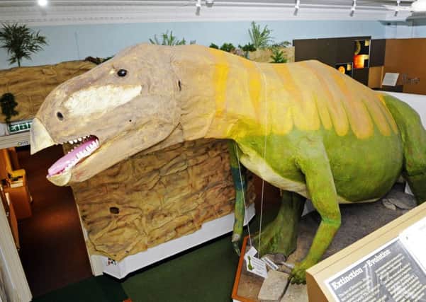 NATURAL HISTORY MUSEUM                                    MRW                                                  16/1/2018

Cumberland House Natural History Museum on Eastern Parade, Portsmouth, Hampshire - 

'Emily The Dinosaur' - an Iguanodon -

Picture by:  Malcolm Wells (180116-3772)
Professional Photographer 
Mobile: 07802 217 569
E: malcolmrichardwells@gmail.com PPP-180116-233341006