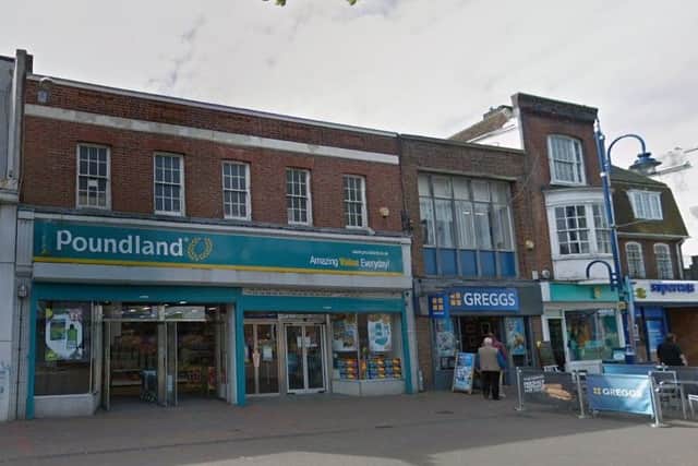 The Poundland store in Gosport High Street. Picture: Google Maps