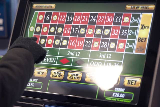 A gambler using a fixed odds betting terminal