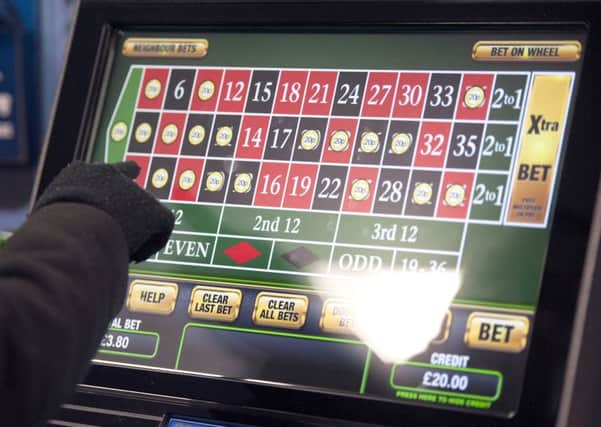 A gambler using a fixed odds betting terminal