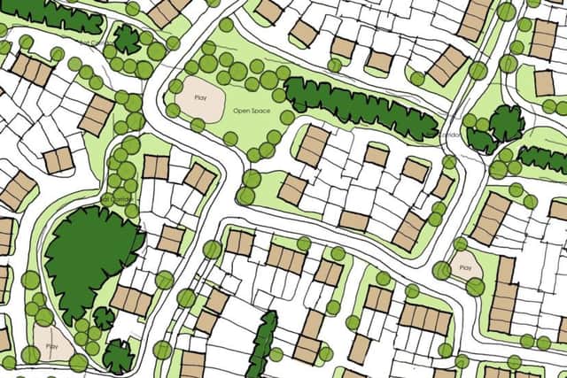 jpns gci plan emsworth 260 Homes rep ts
Havant Borough Local Plan - Housing Allocation Policy H6 - Land North of Long Copse Lane, Emsworth - 260 Homes
The CGI of an extract of the wider area
From: Jonathan Harbottle PPP-180314-130924001