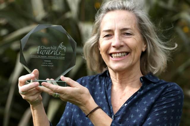 Oriana Taylor of Stubbington with her Local Hero award. Picture: Chris Moorhouse.