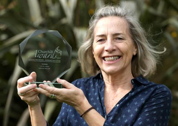 Oriana Taylor of Stubbington with her Local Hero award. Picture: Chris Moorhouse.