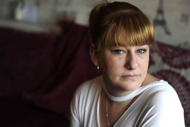 Kylie Chatfield, from Rowner, who is having problems with her local health centre which is run by the Willow Group.
Picture by Ian Hargreaves.