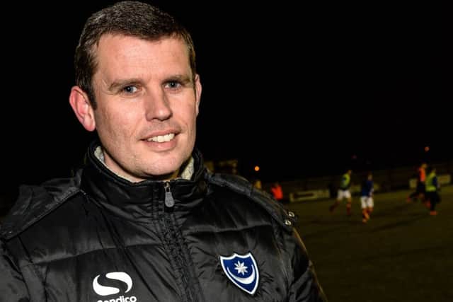 Pompey's head of academy performance and recruitment Dave Wright. Picture: Colin Farmery