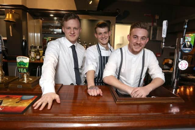 The Eldon Arms has reopened with new owners Alexander Handley, Andy Hobbs and Sean Barnes at the helm. 
Picture : Habibur Rahman PPP-180316-185237006
