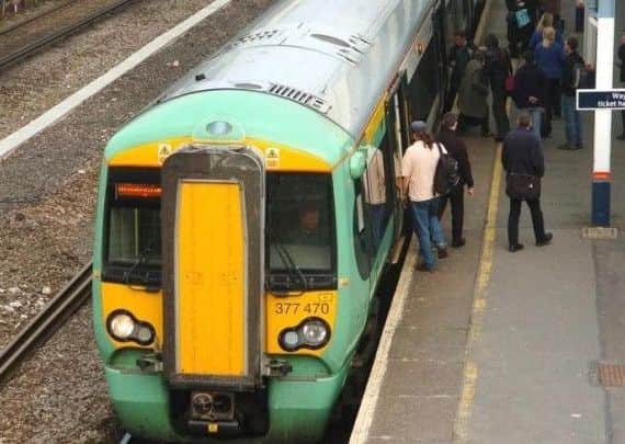 File photo of a Southern train at Havant station