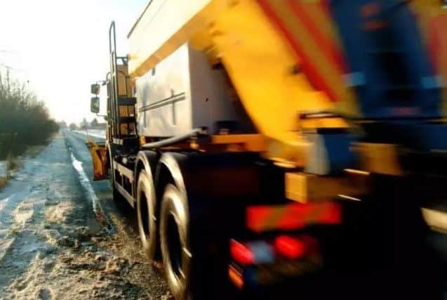 Hampshire County Council will have extra gritters on standby across the weekend