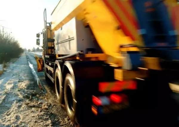 Hampshire County Council will have extra gritters on standby across the weekend