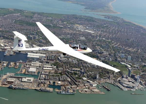 A glider from Portsmouth Naval Gliding Centre. Picture: Paul Jacobs