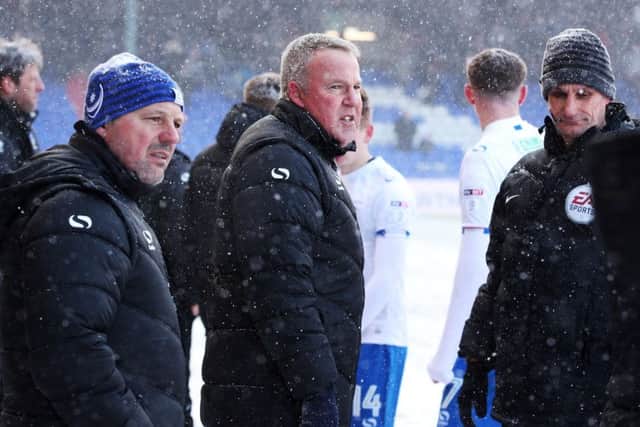 Pompey boss Kenny Jackett. Picture: Joe Pepler