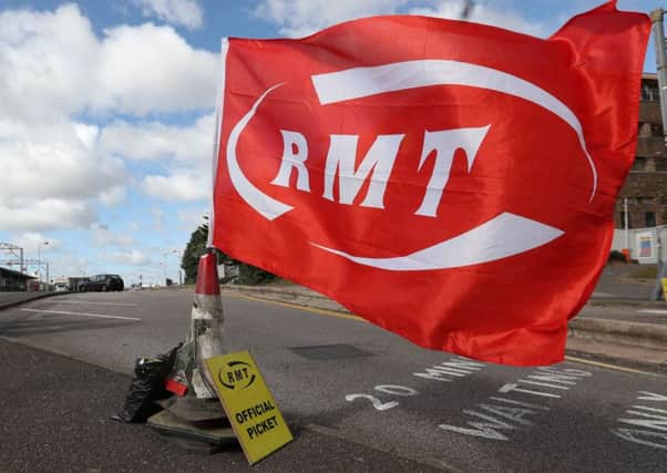 A national demonstration is to be held to mark the second anniversary of the bitter disputes over the role of guards and staffing on trains Picture: Jonathan Brady/PA Wire