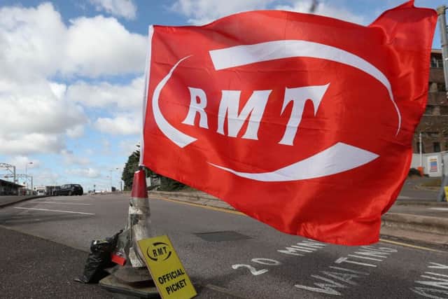 A national demonstration is to be held to mark the second anniversary of the bitter disputes over the role of guards and staffing on trains Picture: Jonathan Brady/PA Wire