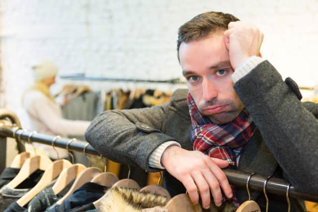 Were you one of the bored husbands Kieran Howard spotted in Gunwharf?