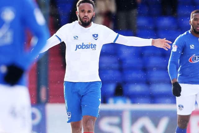 Pompey defender Anton Walkes