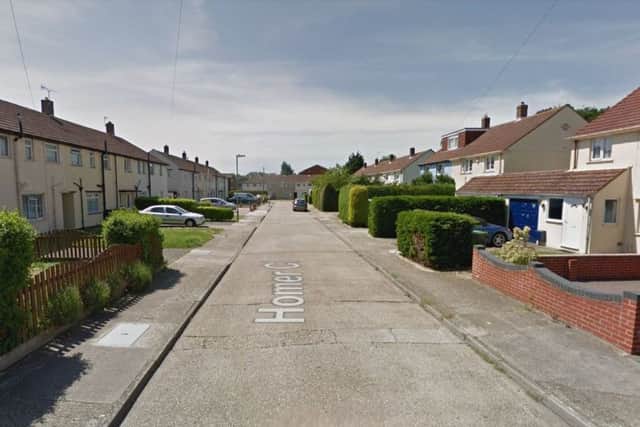 Homer Close, where the incident took place. PHOTO: Google