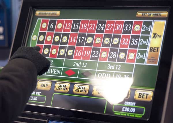 A fixed-odds gambling machine Picture: Daniel Hambury/PA Wire