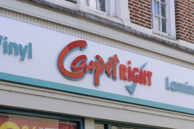 CarpetRight says it will close stores