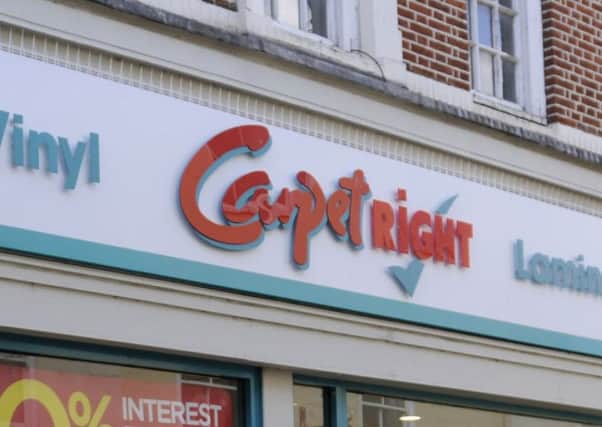 CarpetRight says it will close stores