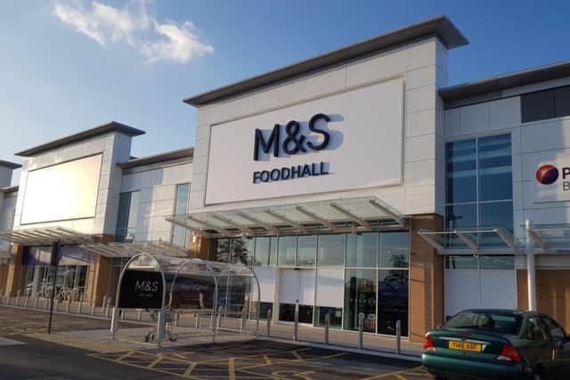 New M&S food hall at Ocean Retail Park, in Portsmouth.