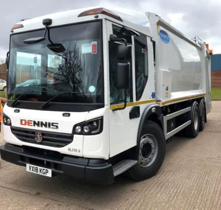 The lorries will have 360-degree camera technology to 'improve safety', Gosport Borough Council has said