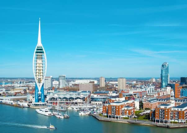 Spinnaker Tower and Gunwharf Quays feature in video inspiring teenagers to consider a career in civil engineering.