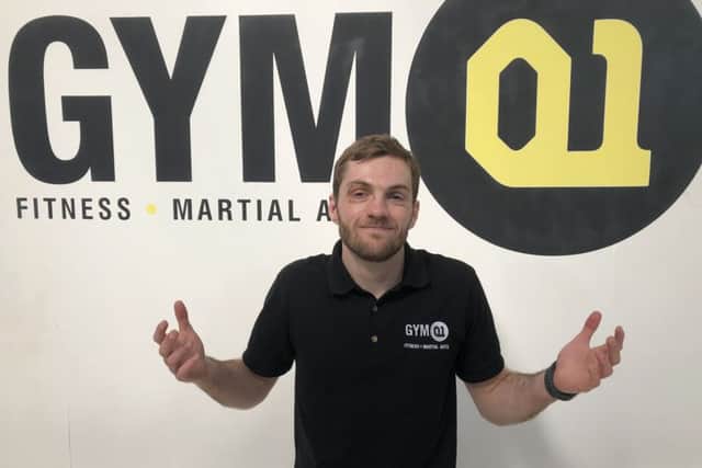 GYM 01 fighter Ollie Southern.