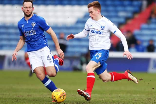 Pompey fans have been having their say over Connor Ronan. Picture Joe Pepler.