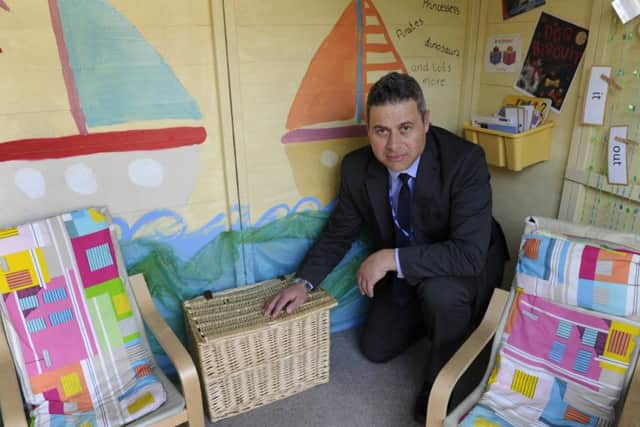 Lyndon Strong, headteacher of St John's CE Primary School in Gosport