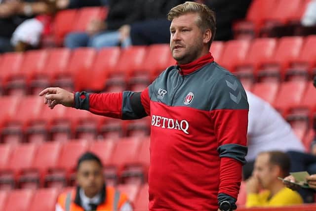 Karl Robinson. Picture: Sharon Lucey